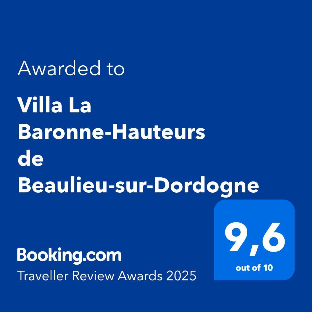 Villa La Baronne-Hauteurs De Beaulieu-Sur-Dordogne Exterior foto